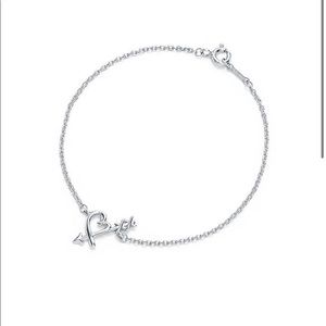 Tiffany & Co. loving heart arrow bracelet
